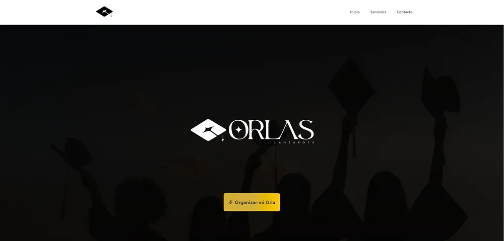 Preview of the orlaslanzarote.es graduation portrait platform